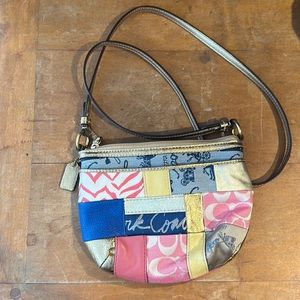 Vintage Coach Saddle Crossbody